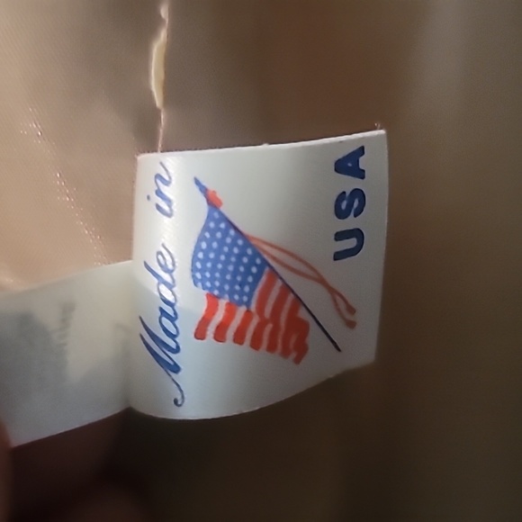 Vintage Julian Gold  Ultra Suede 14 With Belt Fully Lined (Price Firm) - Picture 5 of 9